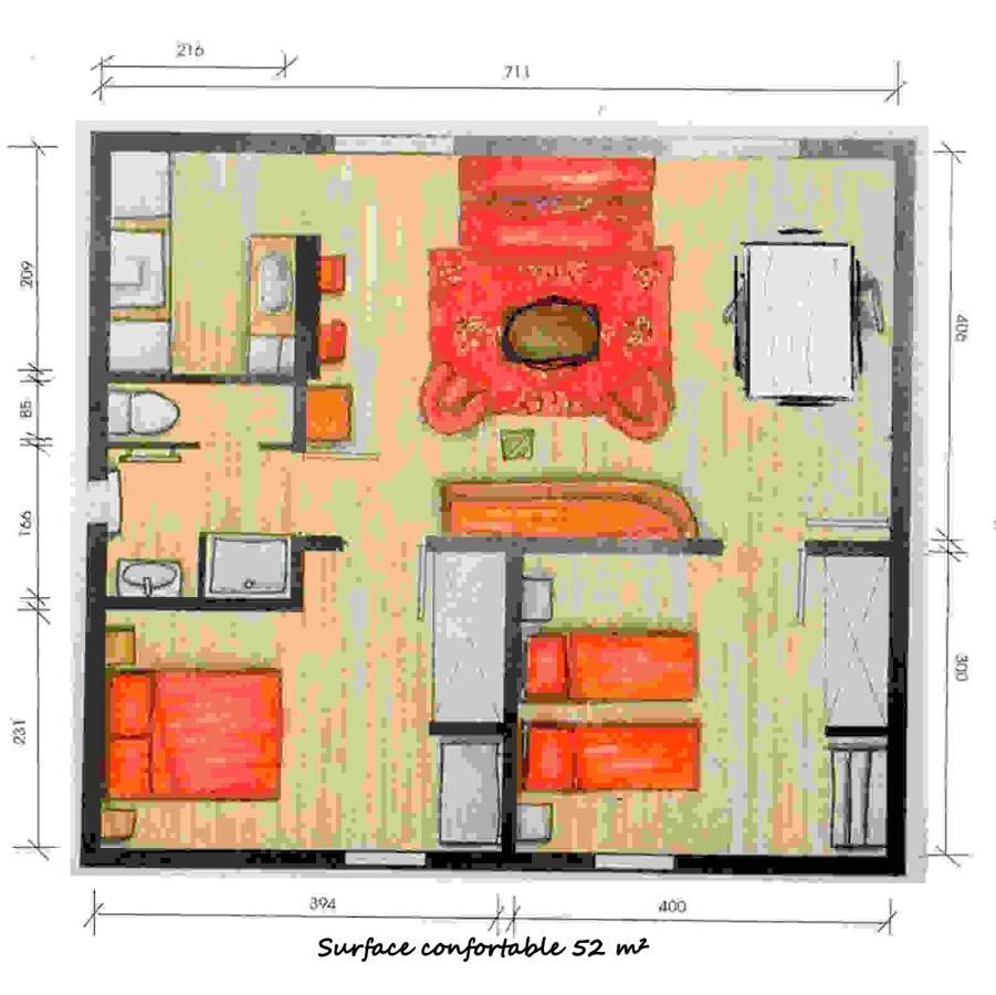 Le Flores Idealement Situe Centre Luz Appart T3 6 Personnes Parking Appartement Luz-Saint-Sauveur Buitenkant foto